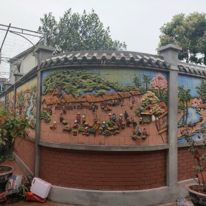 Tranh ghép mảnh đồng quê H6