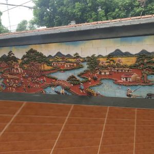 Alternative view of Tranh nghệ thuật ghép mảnh sơn thủy