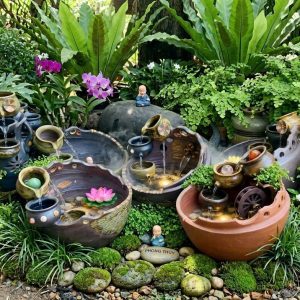 Phong thủy bát cao 40cm, rộng 35cm