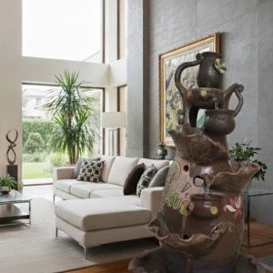 Thác nước phong thủy bầu